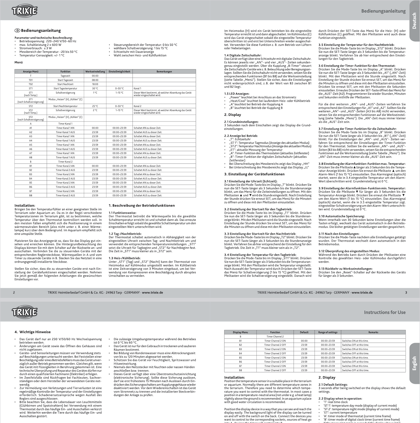 Anleitung Artikel 76124