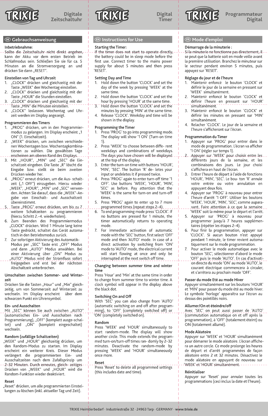 Anleitung Artikel 76122