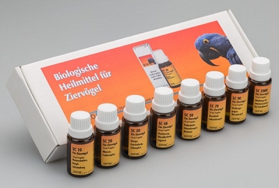 Für Ziervögel als Lösung