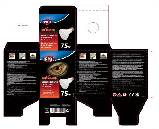 Lampe 75W