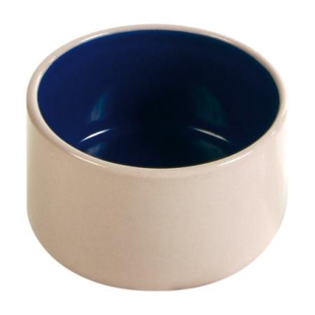 Keramiknapf blau creme