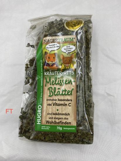 Melissenblätter für Kleinnager Vögel