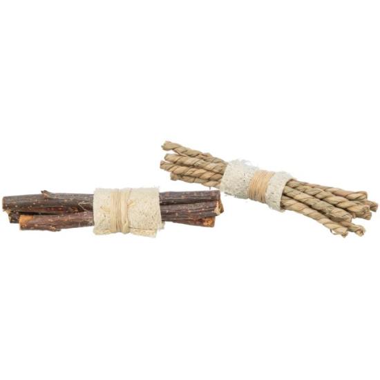 Set Luffa Spielzeug für Kleinnager Kaninchen