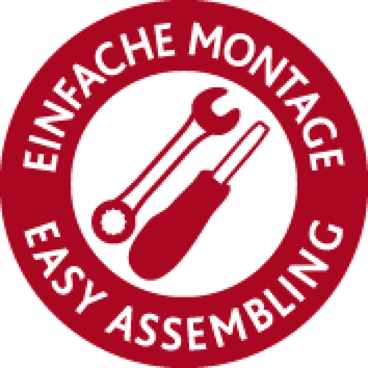 Einfache Montage