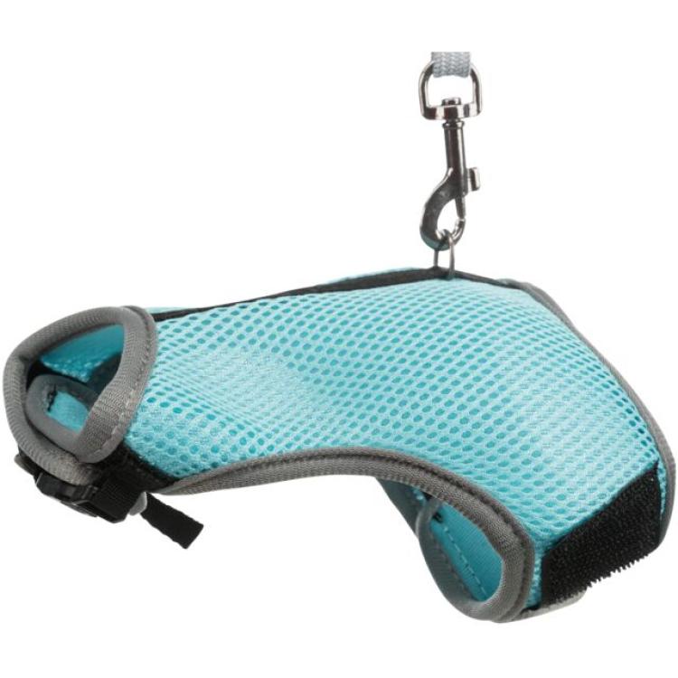 softgeschirr blau zwergkaninchen